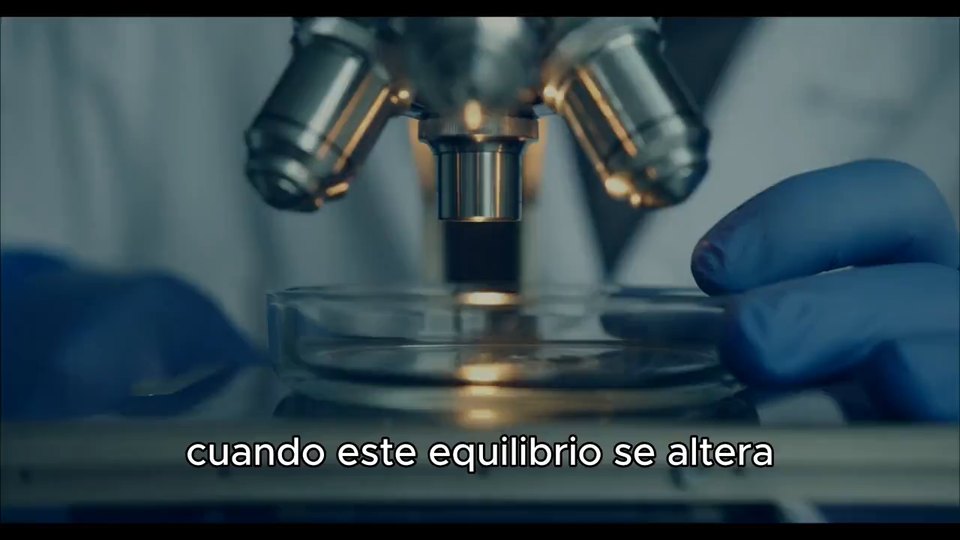 Video sobre microbiota intestinal y enfermedad de Crohn